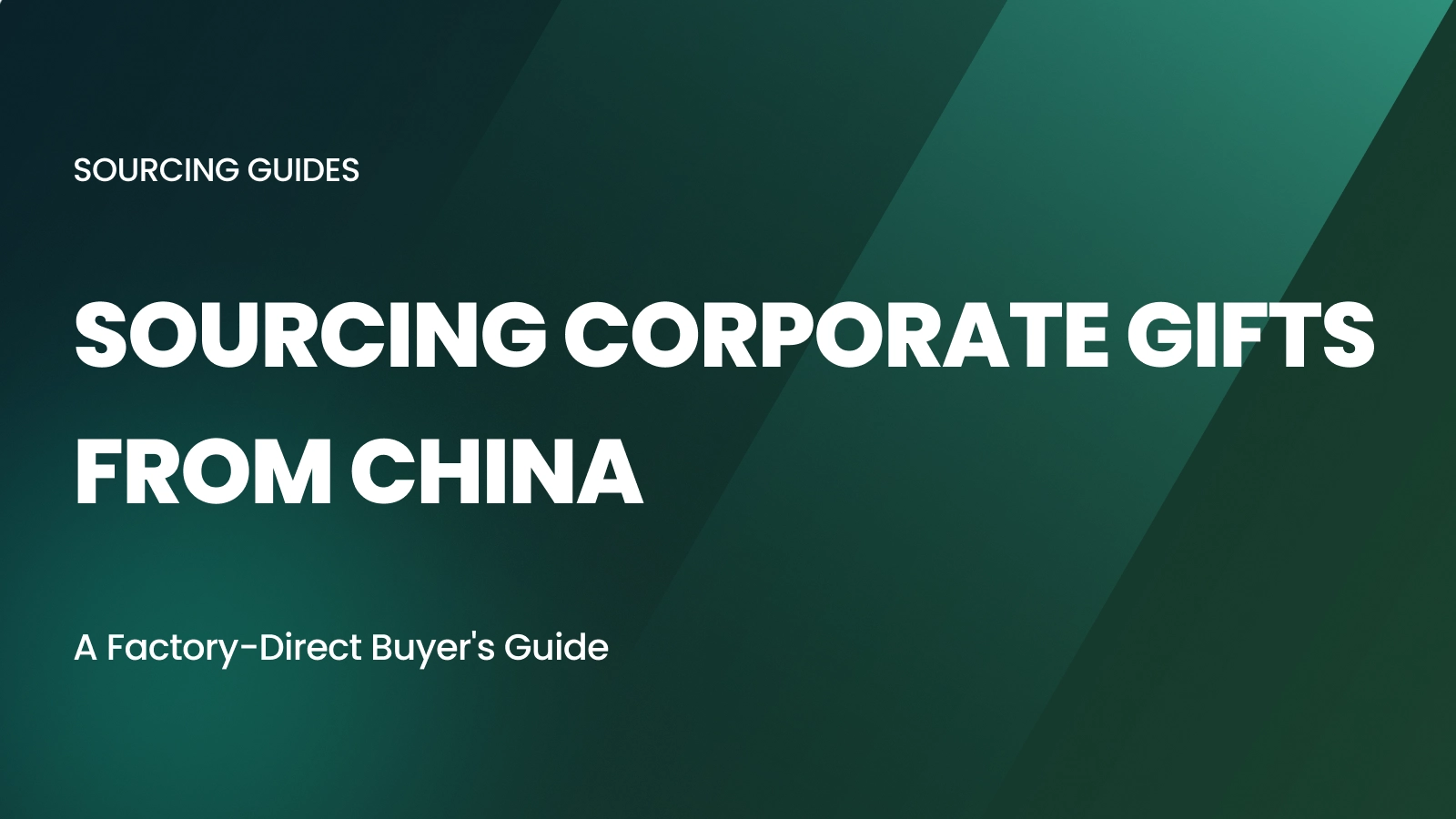 Sourcing Corporate Gifts from China: A Factory-Direct Buyer's Guide