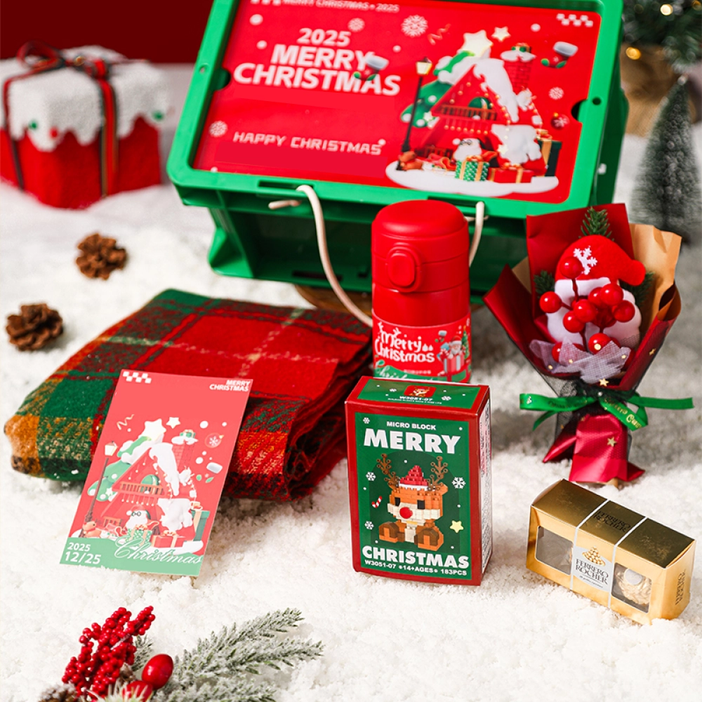 Grand Christmas Celebration and Holiday Season Greeting Gift Box Set