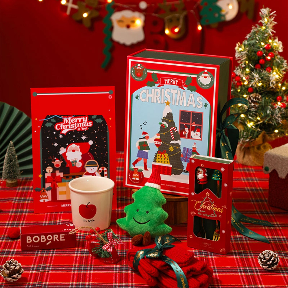 Creative Winter Holiday Season Packaging Box for Sharing Best Wishes