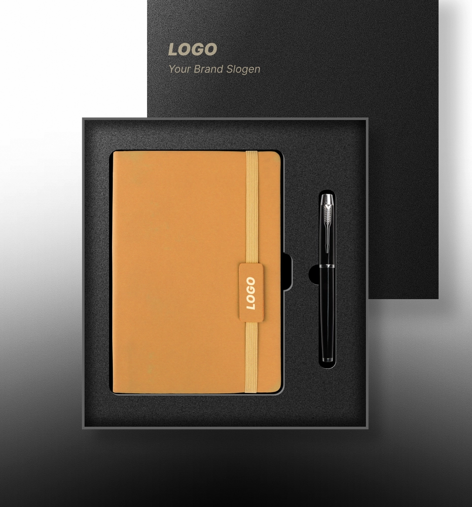 High Quality Executive Stationery Set with Leather Notebook Inside thumbnail 2