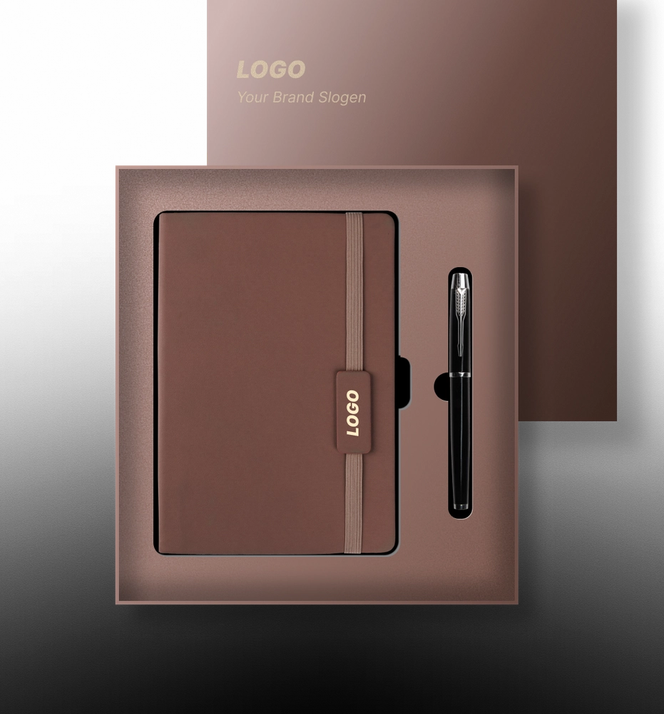 High Quality Executive Stationery Set with Leather Notebook Inside thumbnail 3