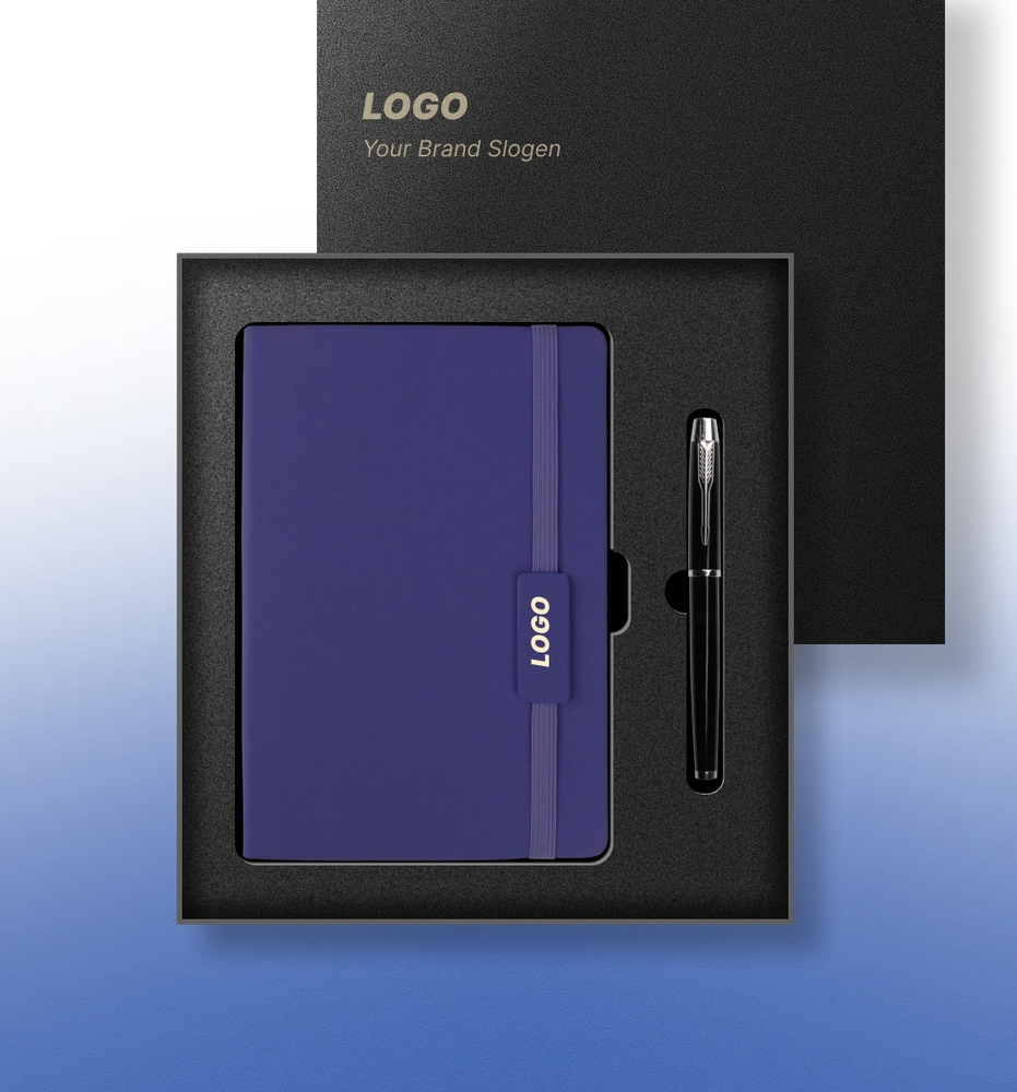 High Quality Executive Stationery Set with Leather Notebook Inside thumbnail 4