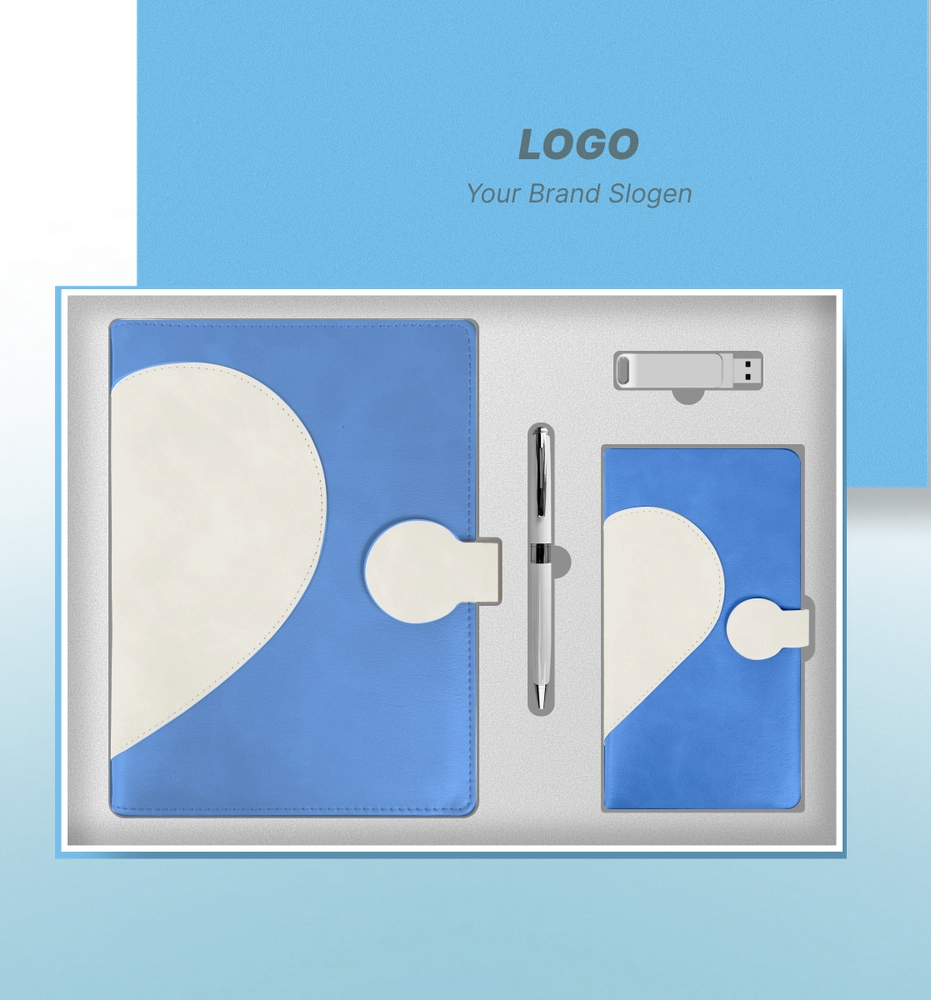 Sleek Modern Notebook Gift Box for Contemporary Office Style