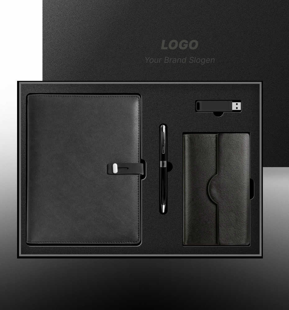 Minimalist Design Business Journal Kit for Clean Desk Setup