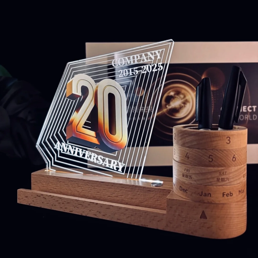 Modern Corporate Anniversary Gifting Box