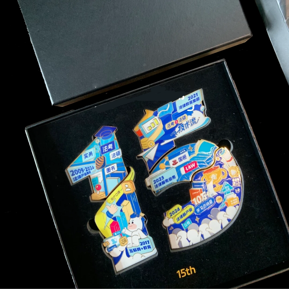 Executive Collectible Pin Presentation Box for Anniversaries