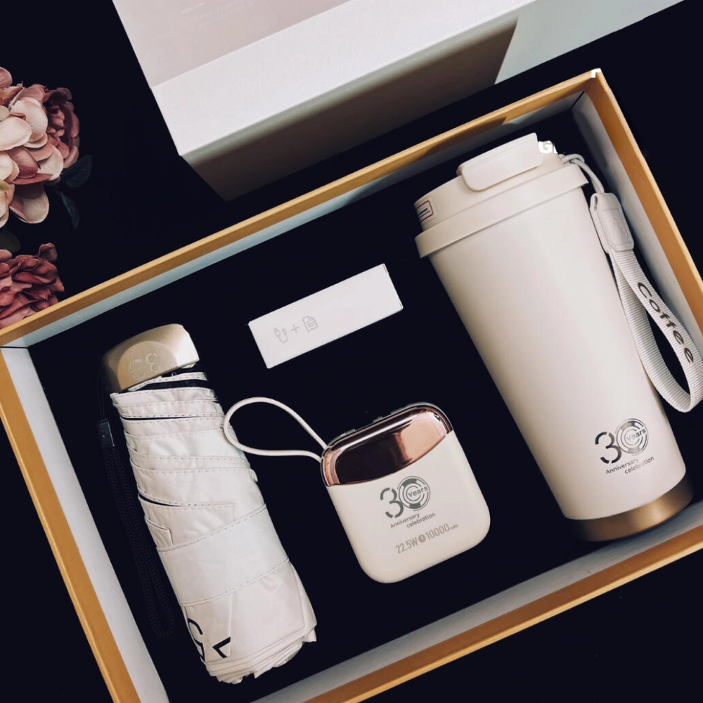 Client Thank You Hamper: Insulated Travel Mug Set