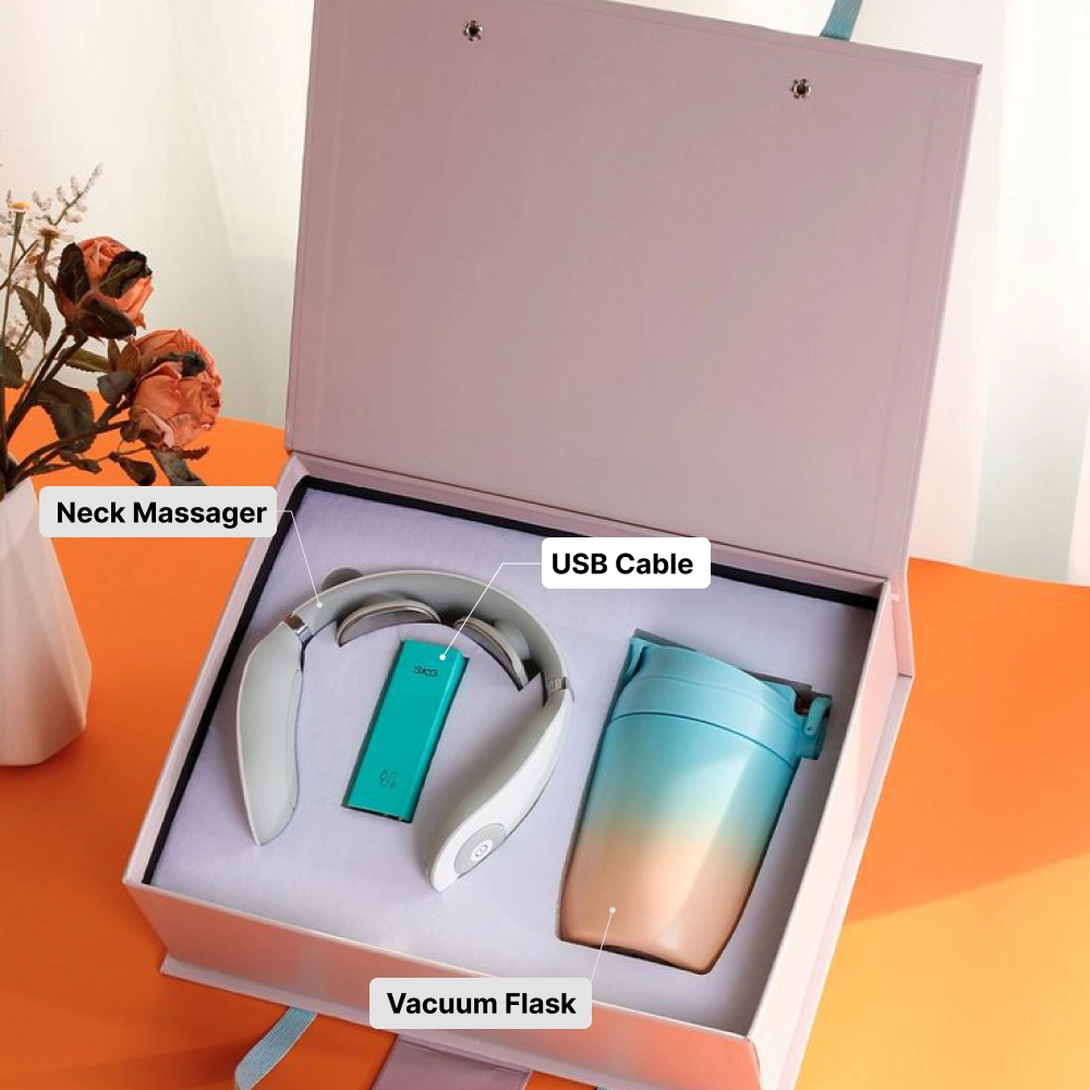 Office Stress Relief Neck Massager And Wellness Professional Branding Corporate Gift