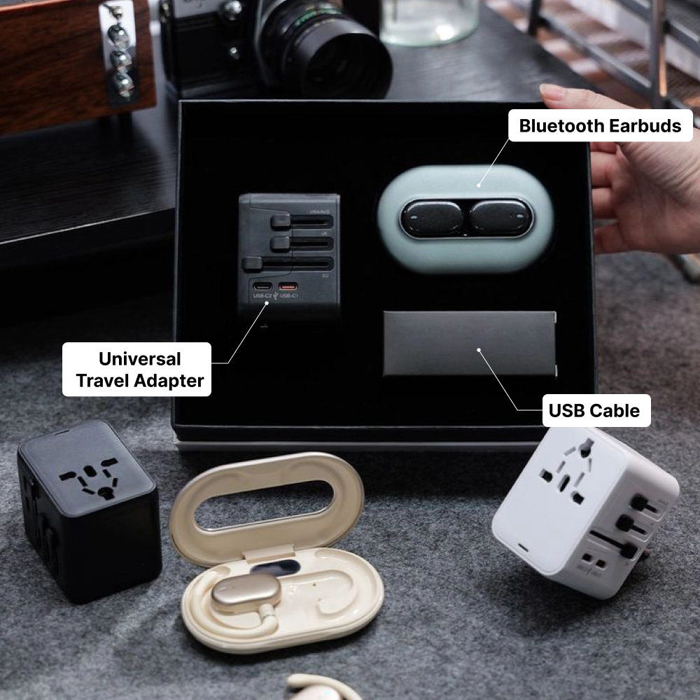 Metallic Gravity Desktop Sculpture Functional Art Piece Executive Corporate Gift