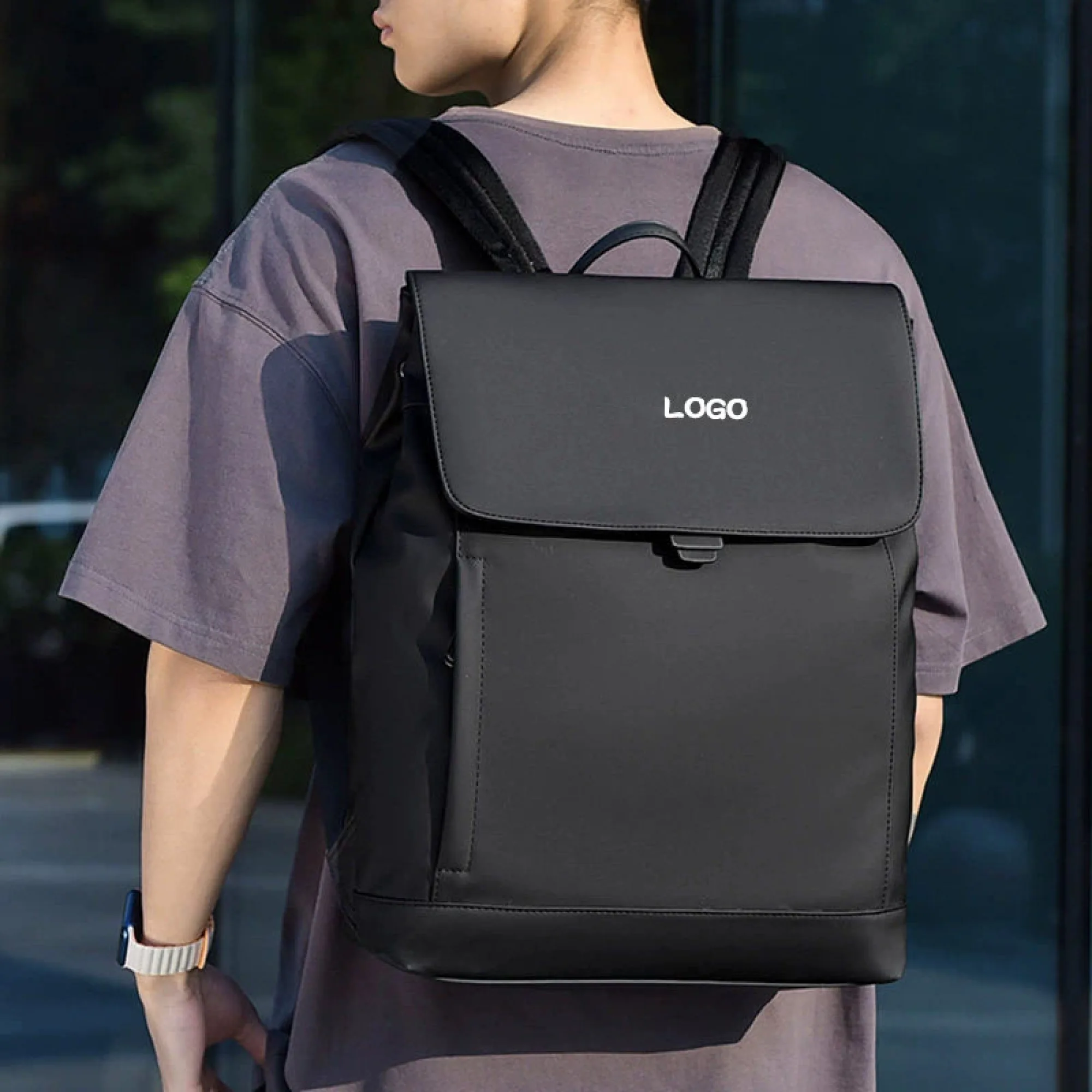 Pencil Bear Laptop Backpack with 15-Inch Laptop Compartment