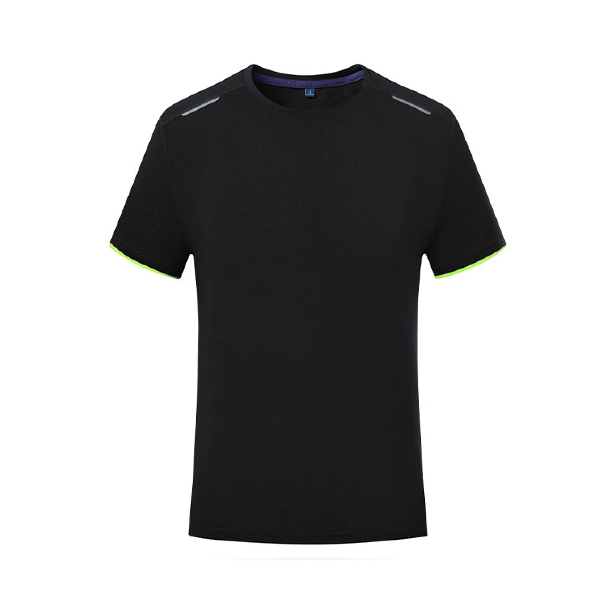 Ice Silk Quick-Dry Crew Neck Short Sleeve T-Shirt
