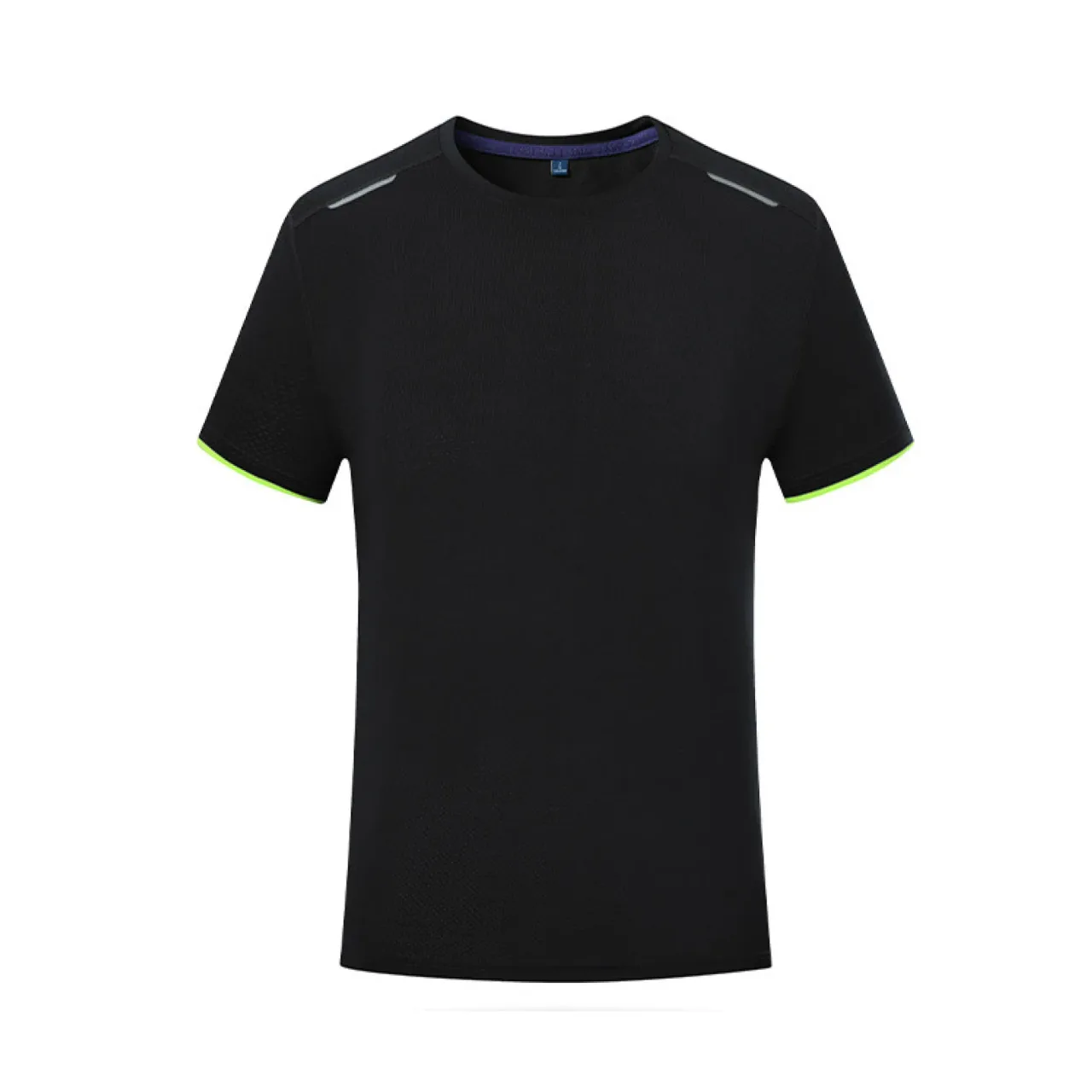 Ice Silk Quick-Dry Crew Neck Short Sleeve T-Shirt