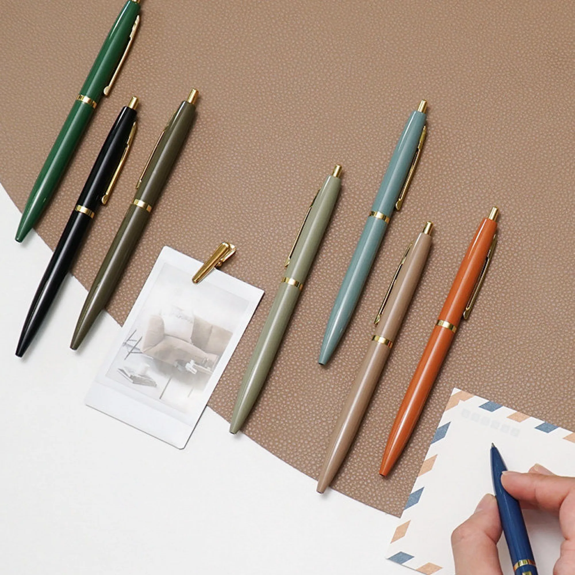 Metal Press-Action Rollerball Pen 0.5mm thumbnail 2