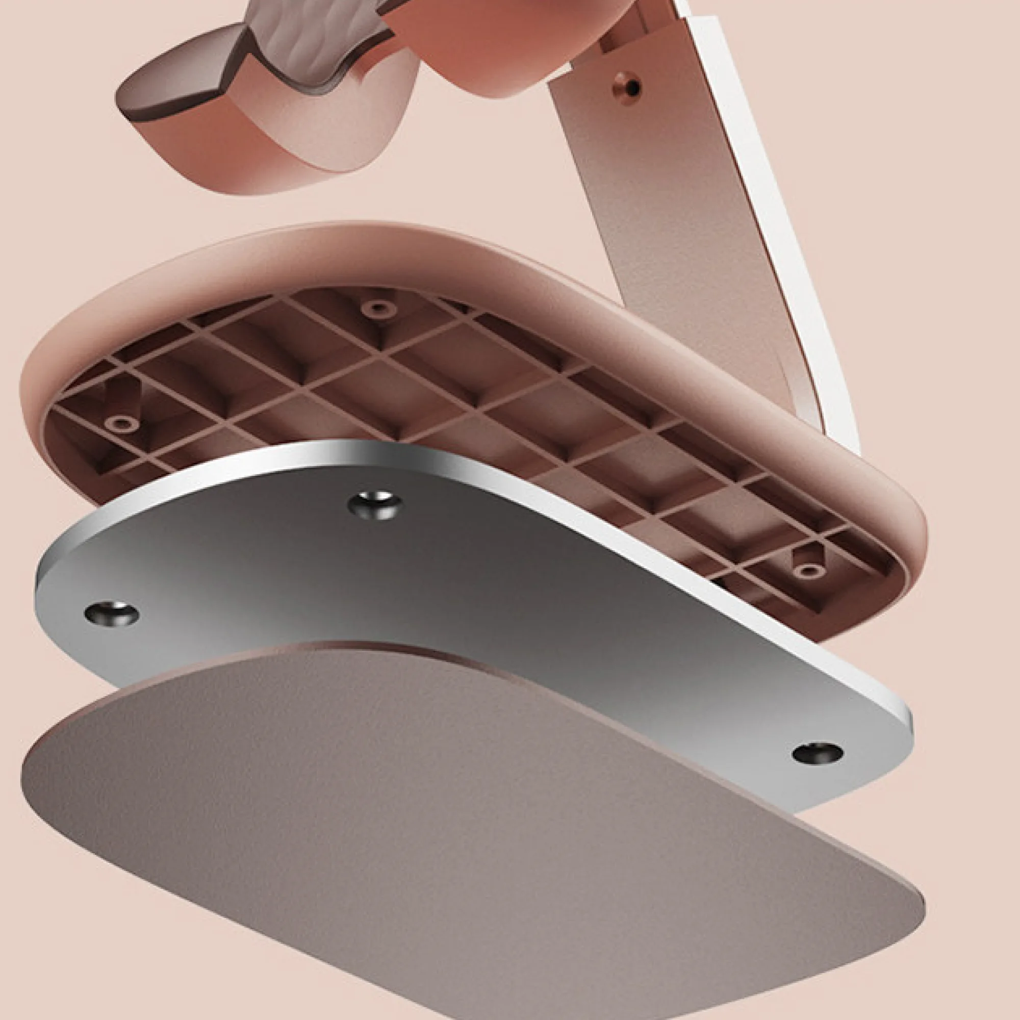 Foldable Desktop Phone Stand with Adjustable Height and Angle thumbnail 8