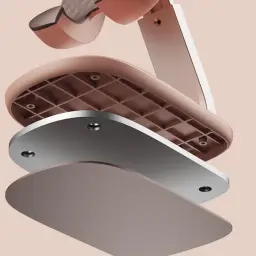 Foldable Desktop Phone Stand with Adjustable Height and Angle thumbnail 8