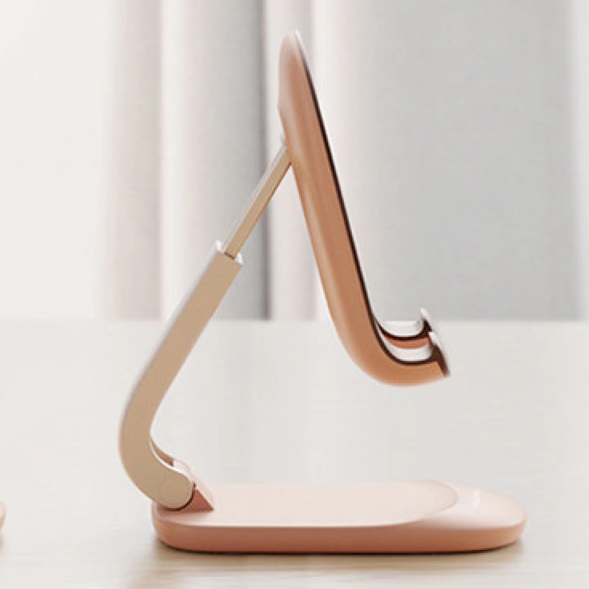 Foldable Desktop Phone Stand with Adjustable Height and Angle thumbnail 5