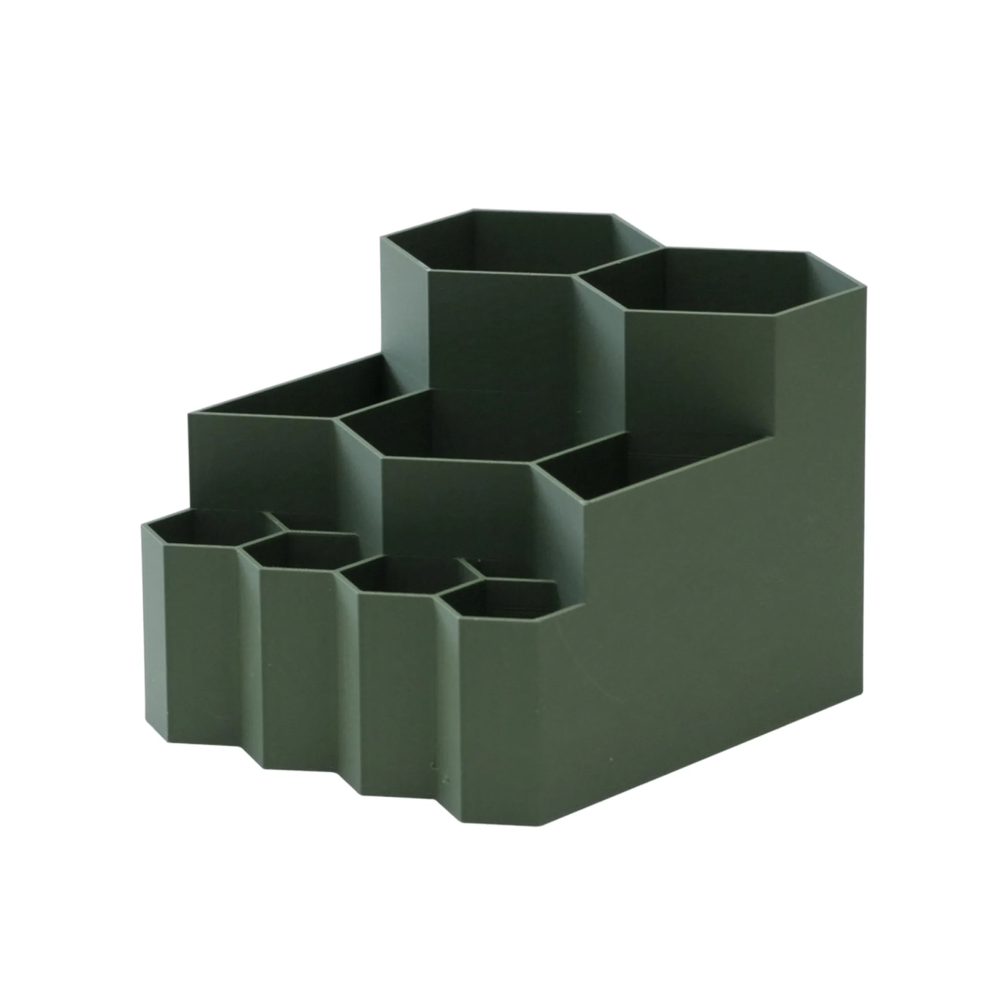 Multifunctional Desk Pen Holder with Multiple Compartments