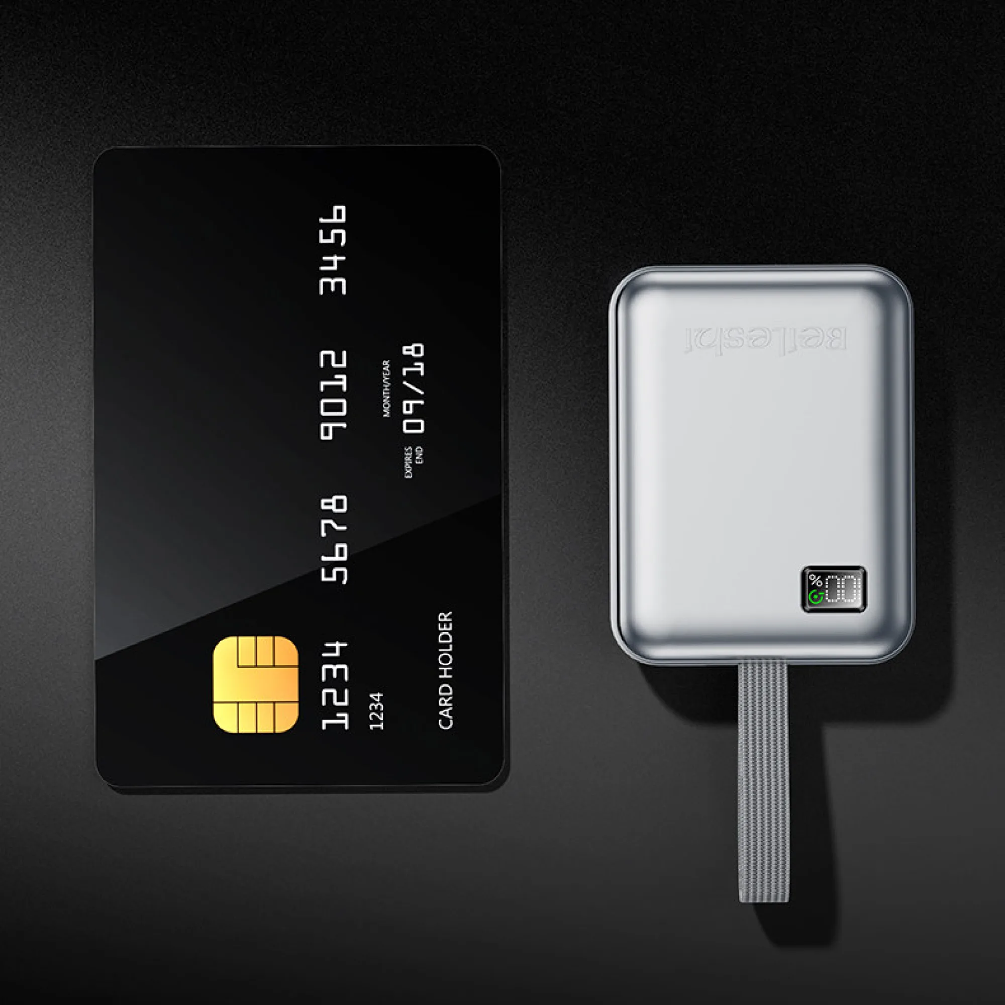 Power Bank with Built-in Fast Charging Cable thumbnail 6