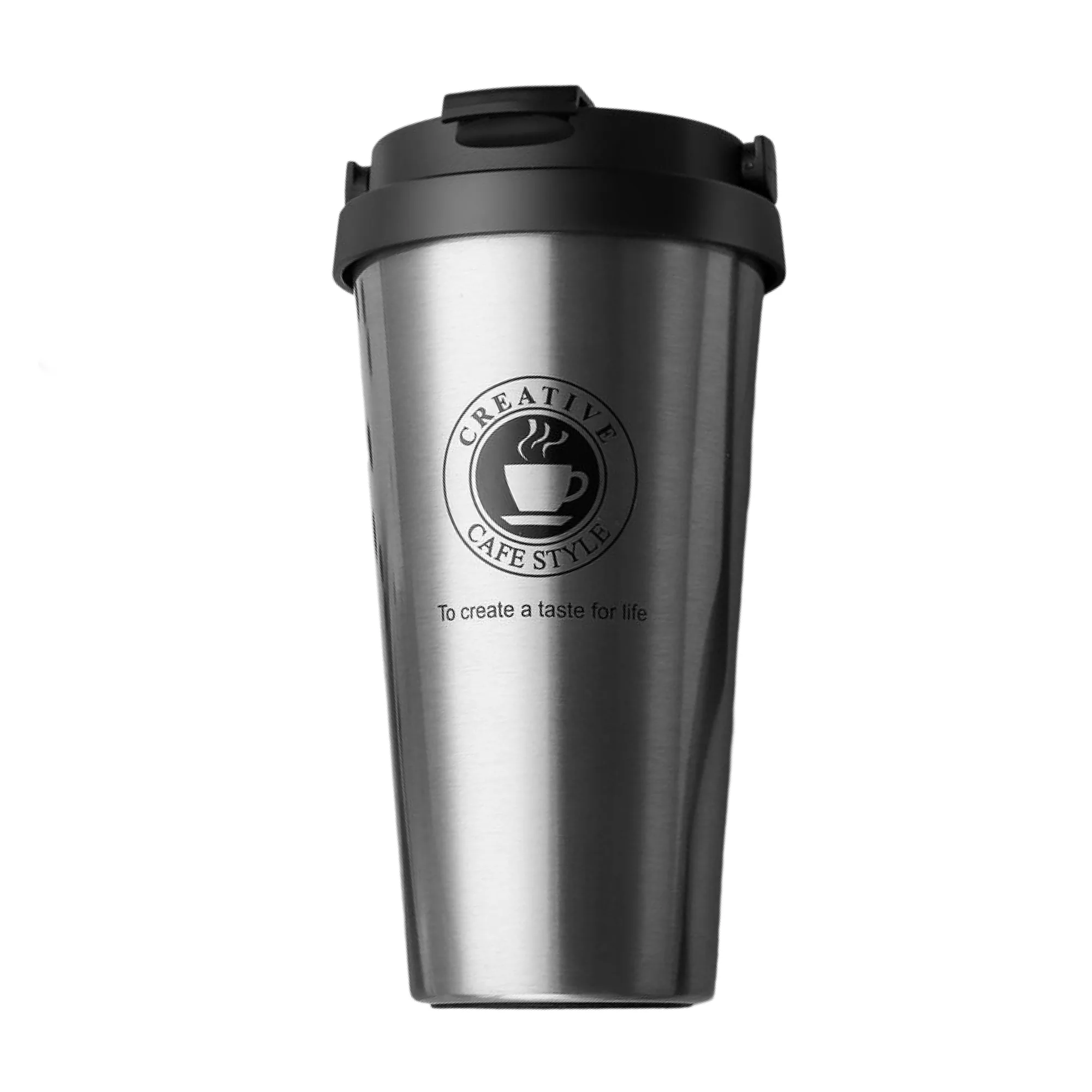 Insulated Coffee Cup with Lid, 500 ml, Stainless Steel Inner Liner thumbnail 7