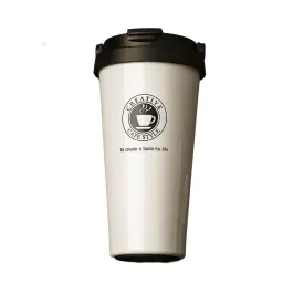 Insulated Coffee Cup with Lid, 500 ml, Stainless Steel Inner Liner thumbnail 9