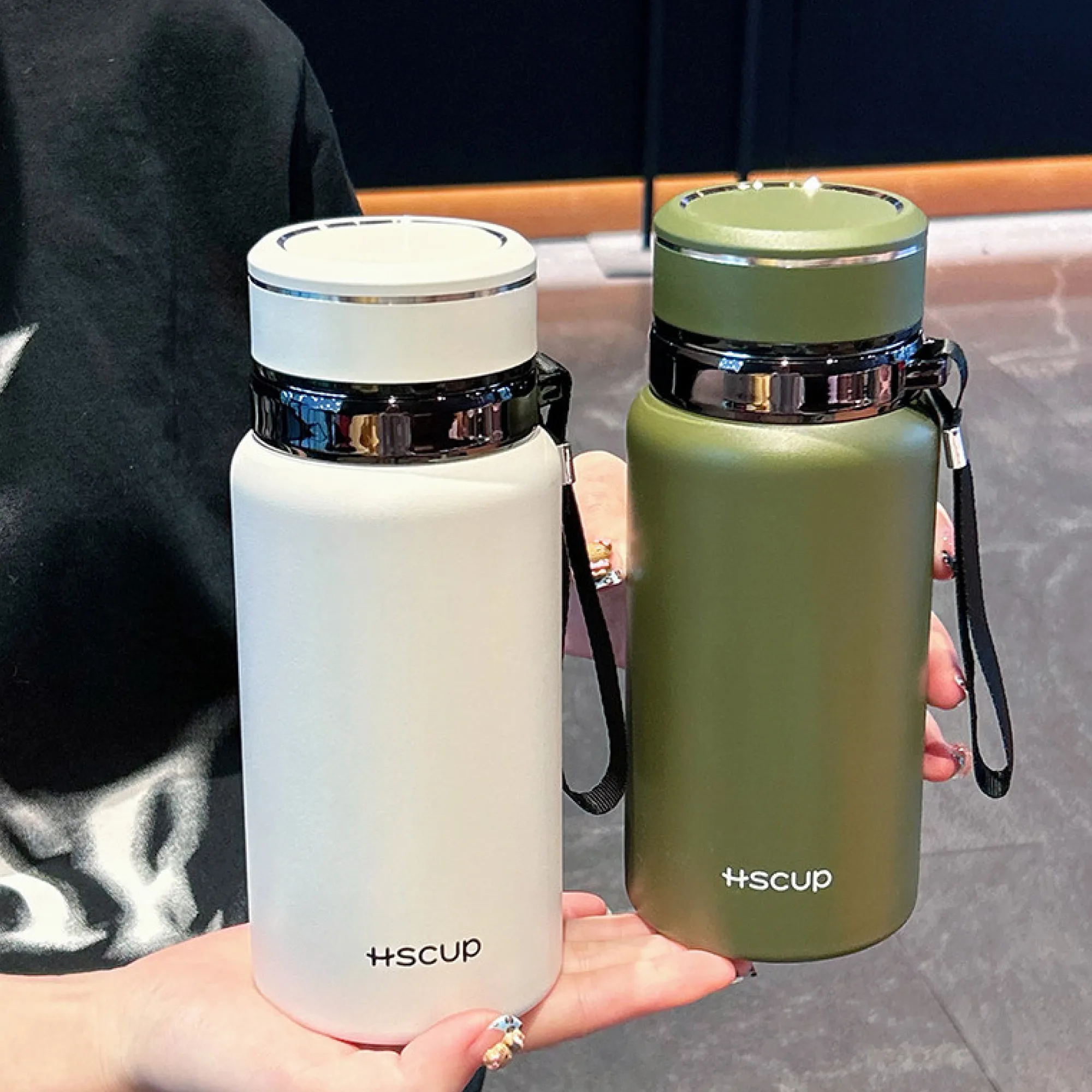 Insulated Tumbler with Tea-Water Separation, 600ml and 800ml thumbnail 2