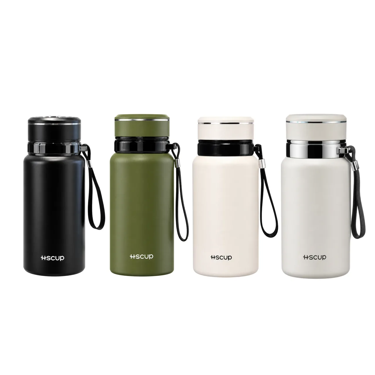Insulated Tumbler with Tea-Water Separation, 600ml and 800ml