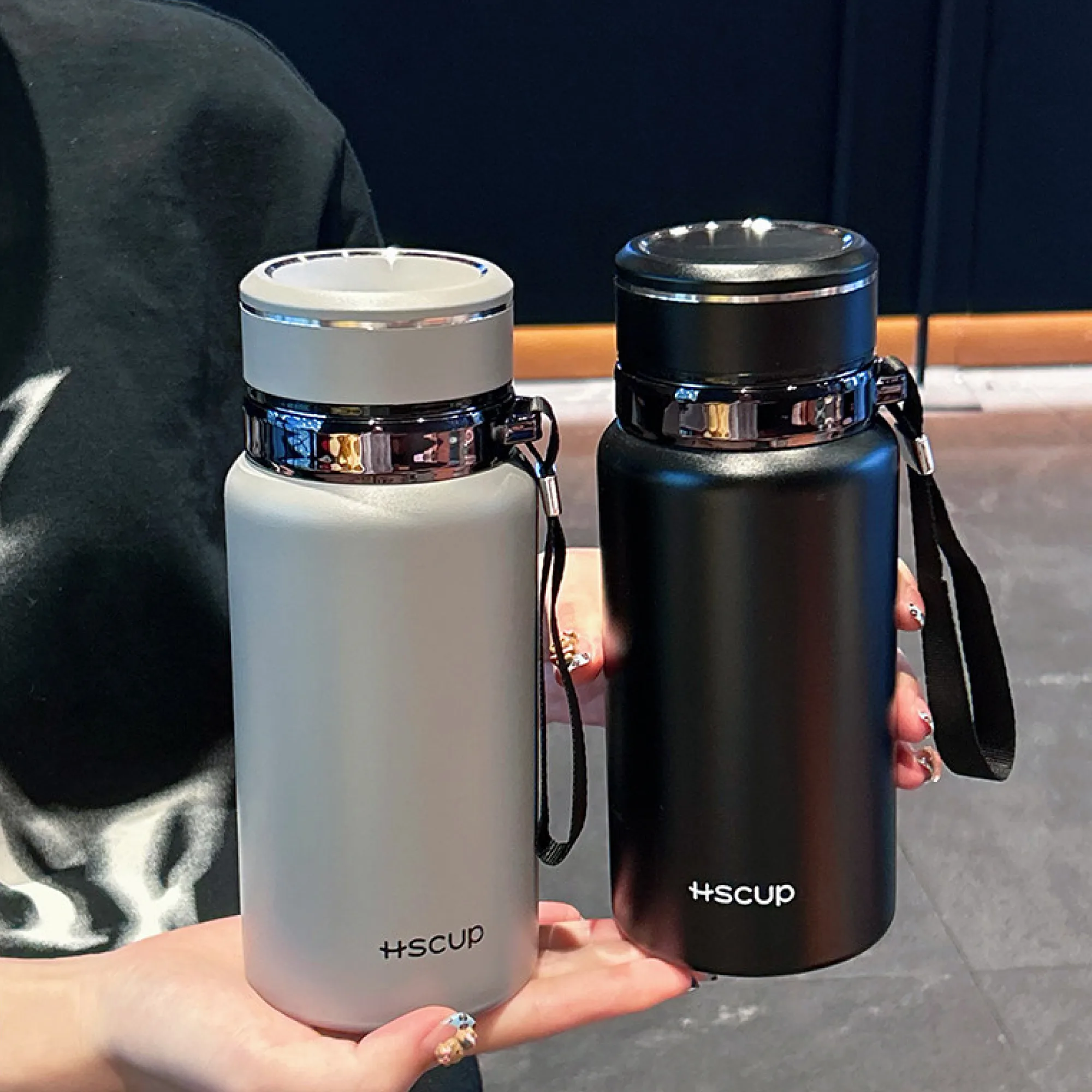 Insulated Tumbler with Tea-Water Separation, 600ml and 800ml thumbnail 3