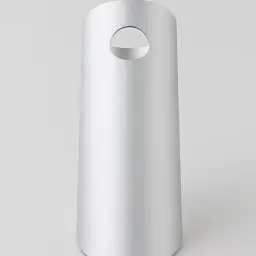 White Design Slanted Insertion Pen Holder in Aluminum Alloy thumbnail 6