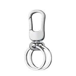 Zinc Alloy Keychain with Double Rings and Hook thumbnail 9