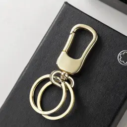 Zinc Alloy Keychain with Double Rings and Hook thumbnail 5