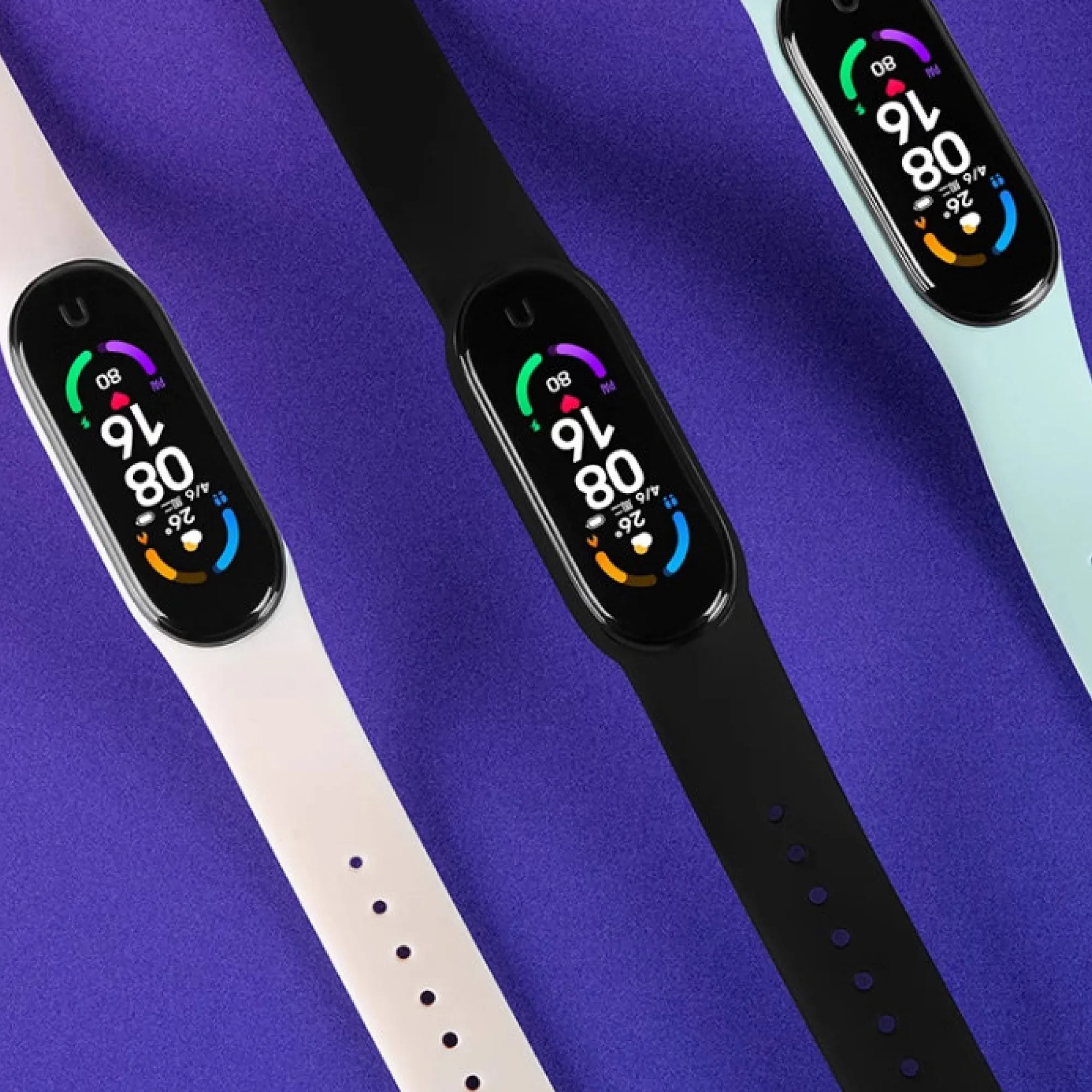 Smart Fitness Tracker Band with Heart Rate and Sleep Monitoring