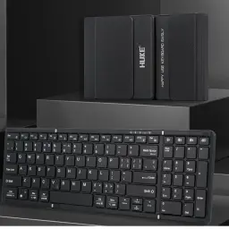 Foldable Wireless Keyboard with Full-Size Numeric Keypad thumbnail 2
