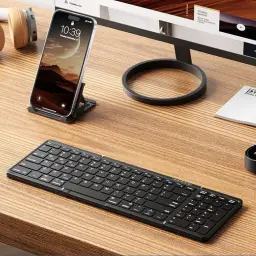 Foldable Wireless Keyboard with Full-Size Numeric Keypad thumbnail 4