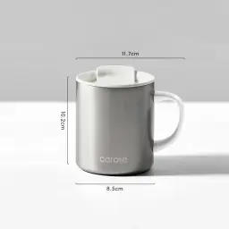Stainless Steel Insulated Mug with Lid thumbnail 8
