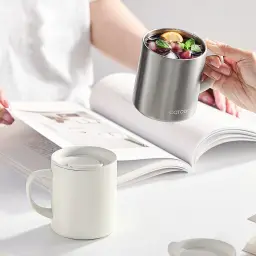 Stainless Steel Insulated Mug with Lid thumbnail 5