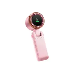 Portable Handheld Fan with Neck Strap, Foldable, USB Rechargeable thumbnail 11