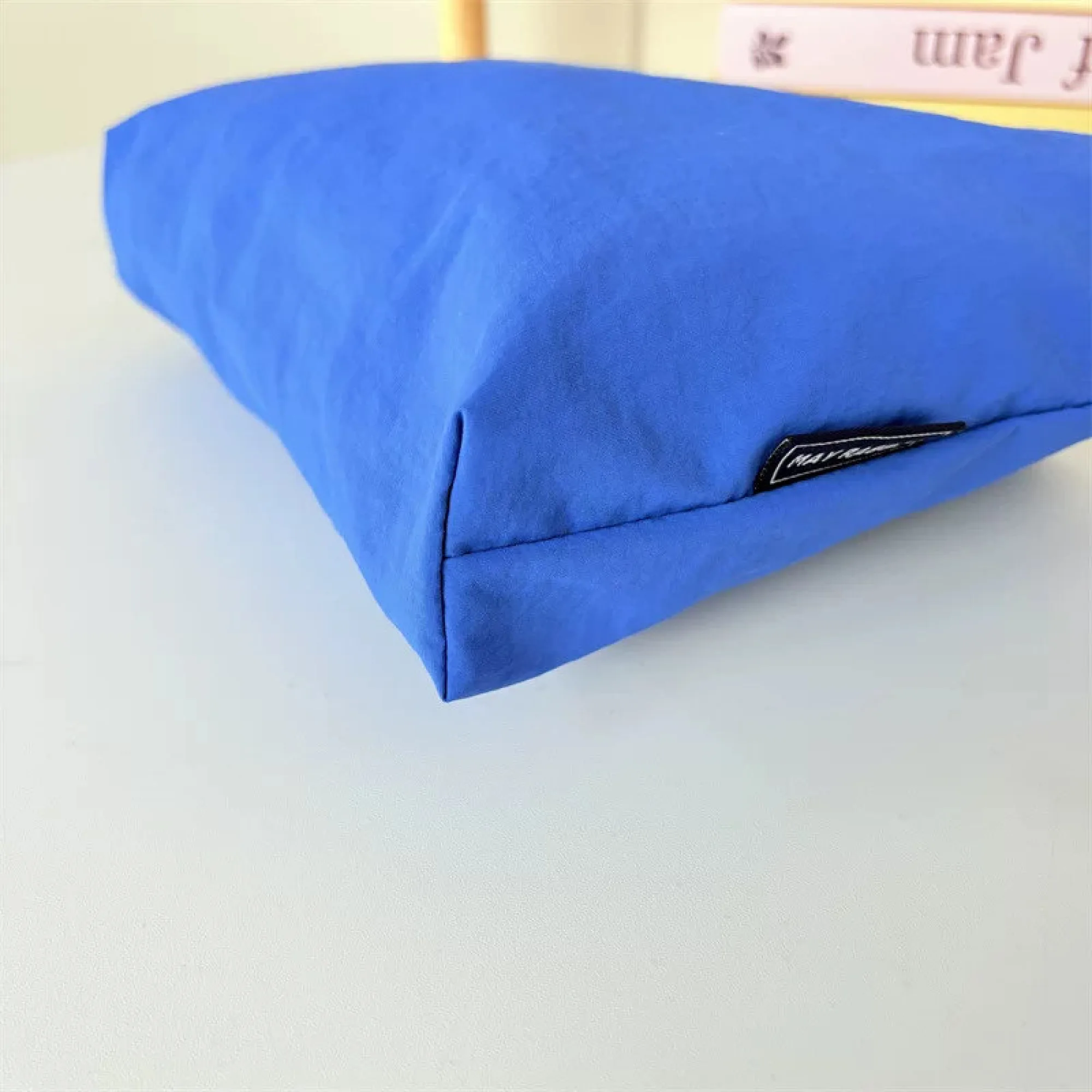 Nylon Waterproof Cosmetic Bag with Zipper Closure thumbnail 6