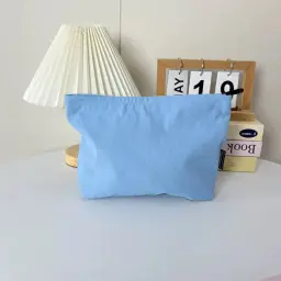 Nylon Waterproof Cosmetic Bag with Zipper Closure thumbnail 19