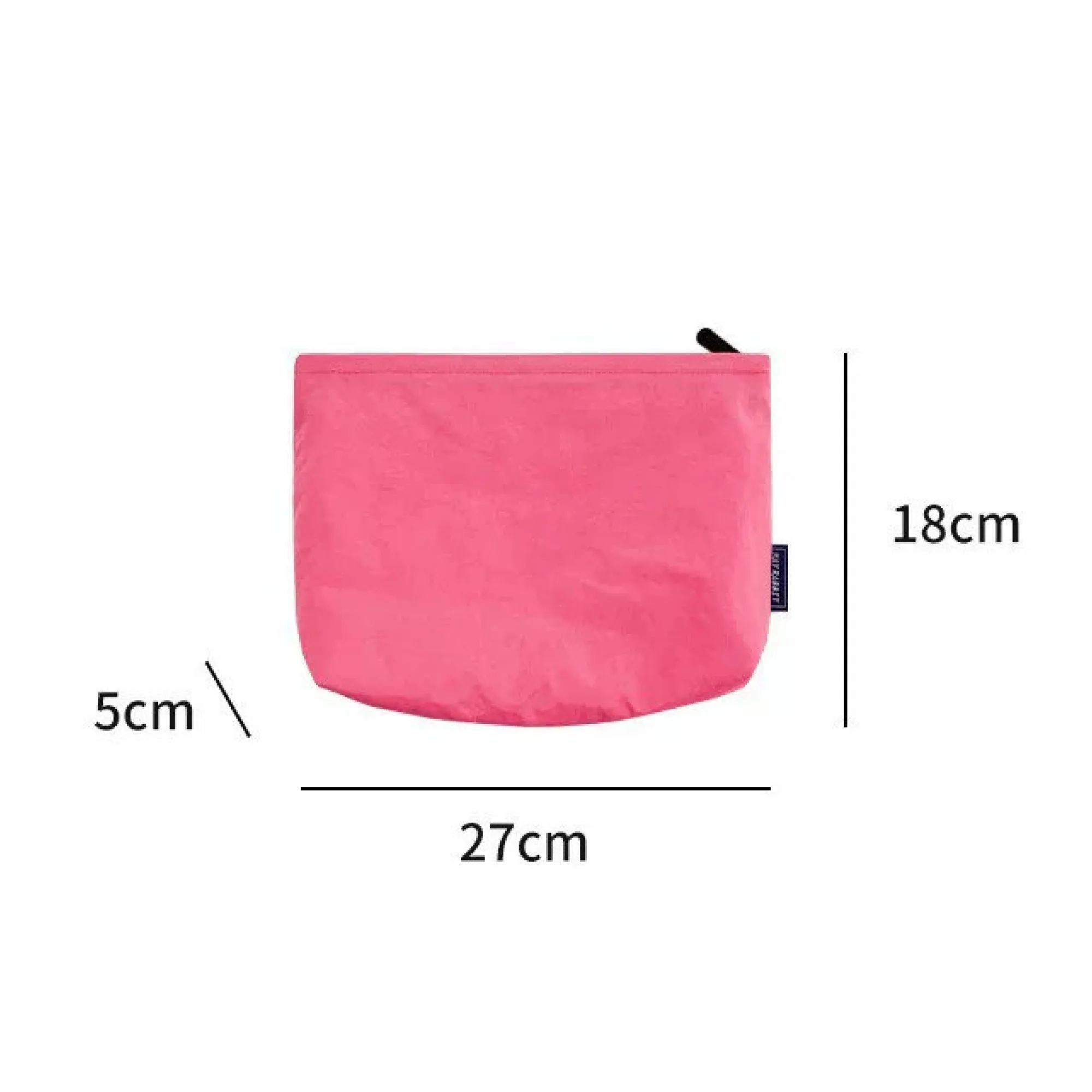 Nylon Waterproof Cosmetic Bag with Zipper Closure thumbnail 8
