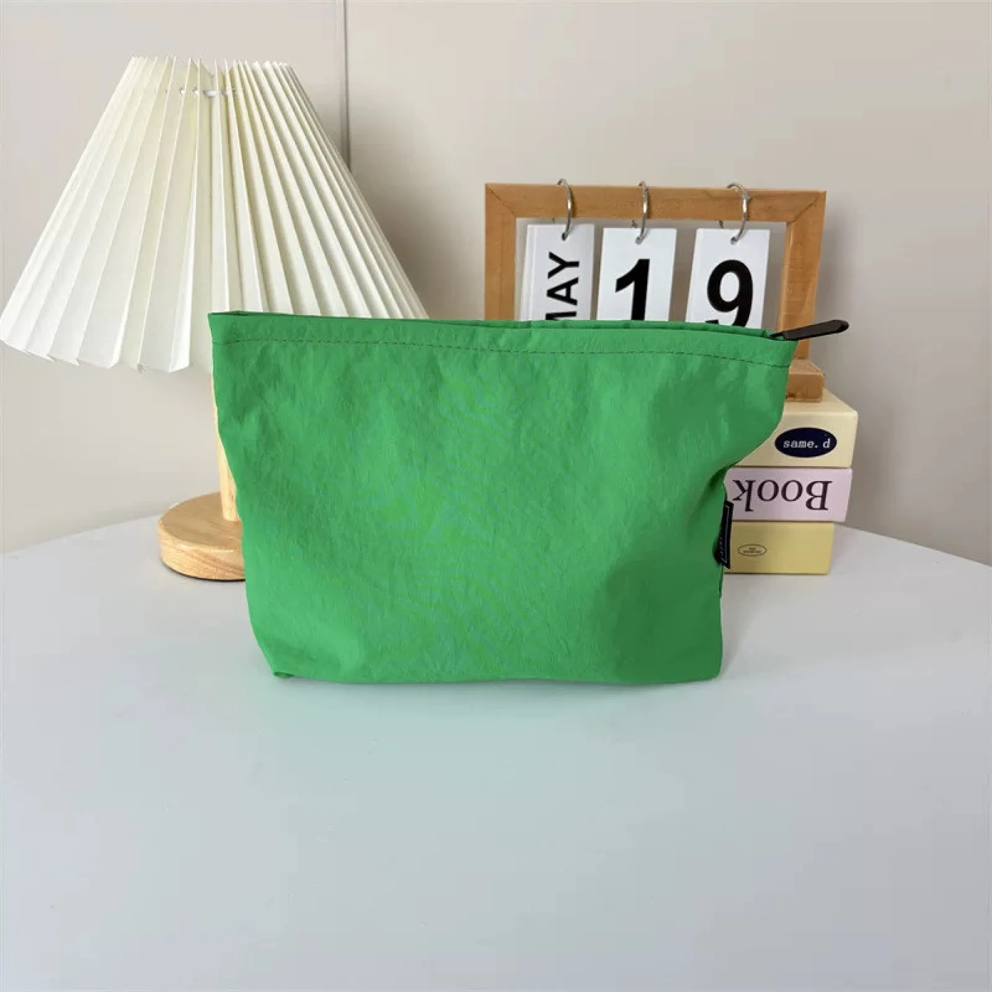 Nylon Waterproof Cosmetic Bag with Zipper Closure thumbnail 22