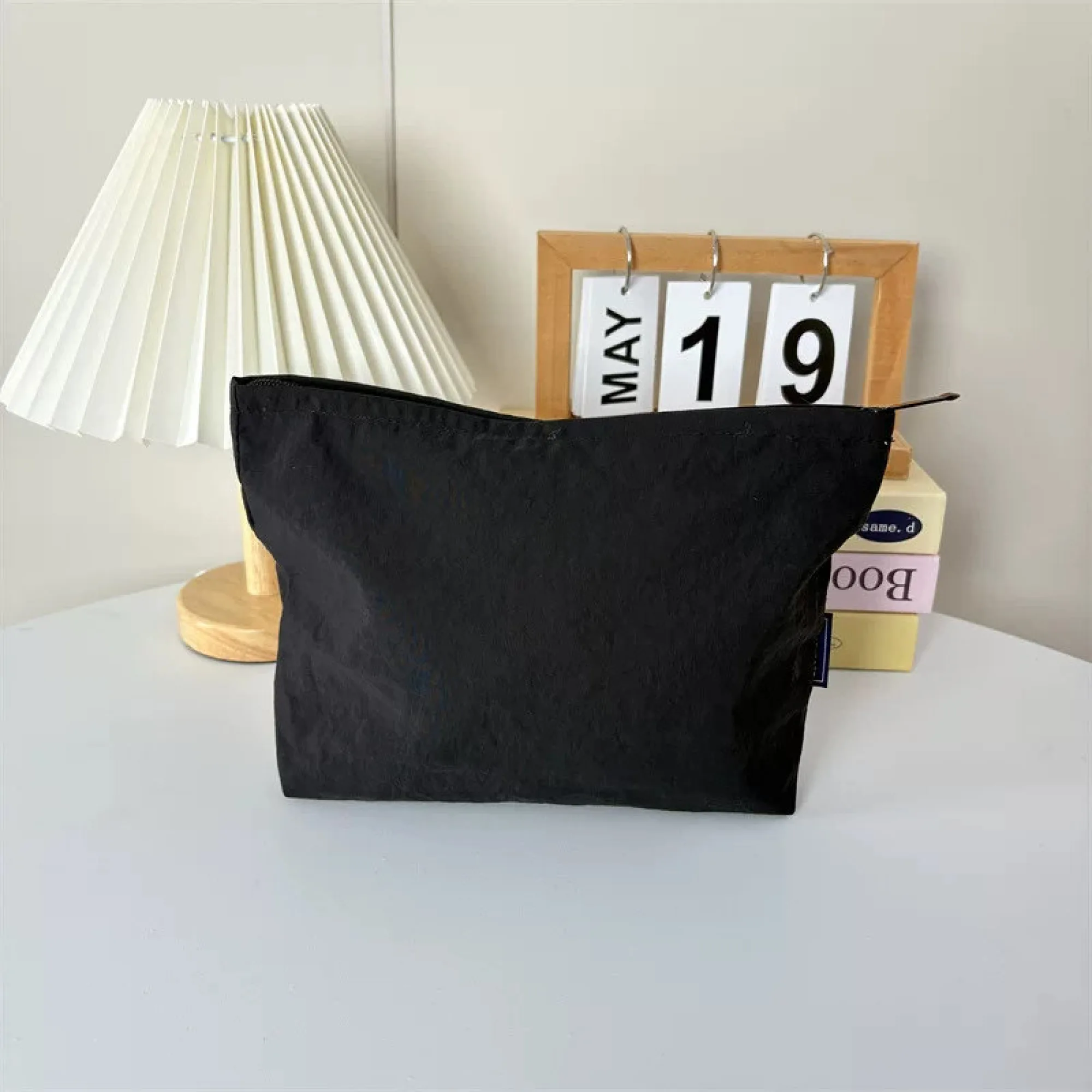 Nylon Waterproof Cosmetic Bag with Zipper Closure thumbnail 23