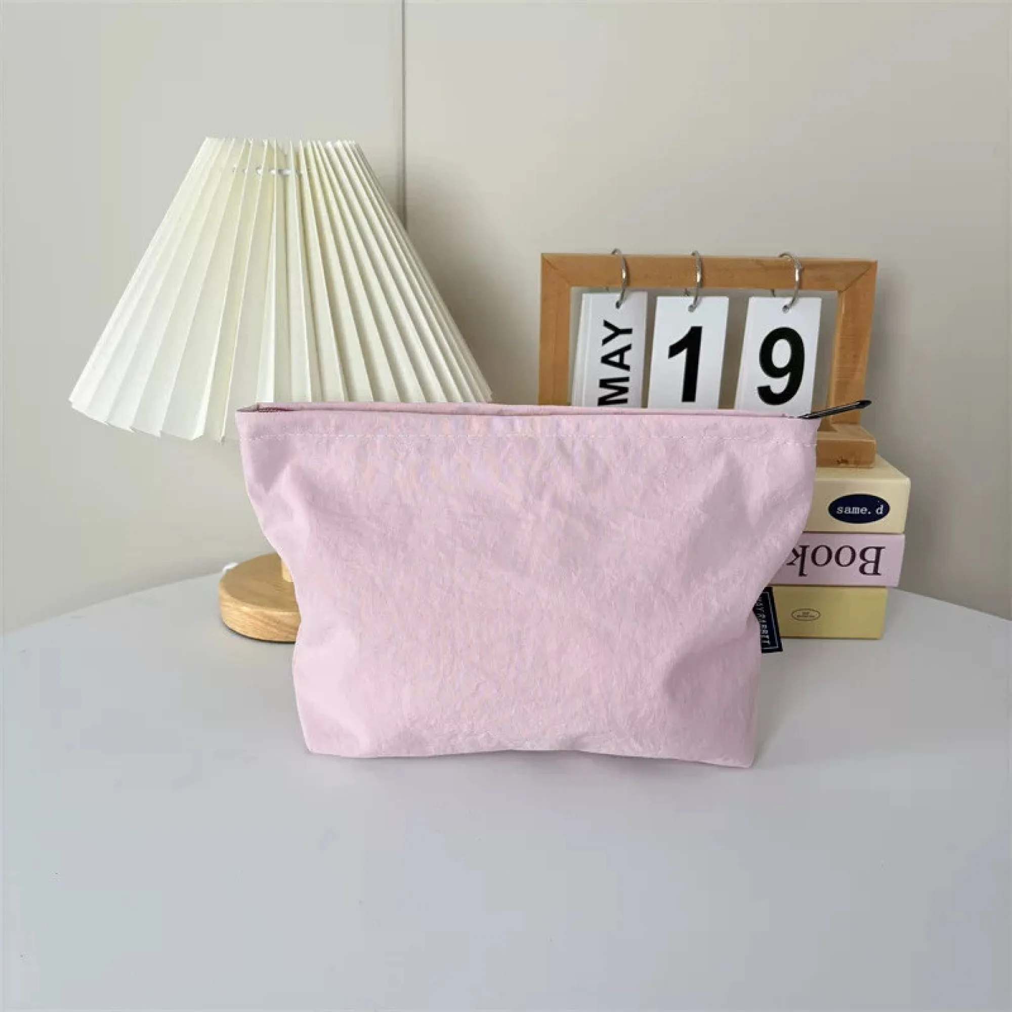 Nylon Waterproof Cosmetic Bag with Zipper Closure thumbnail 18