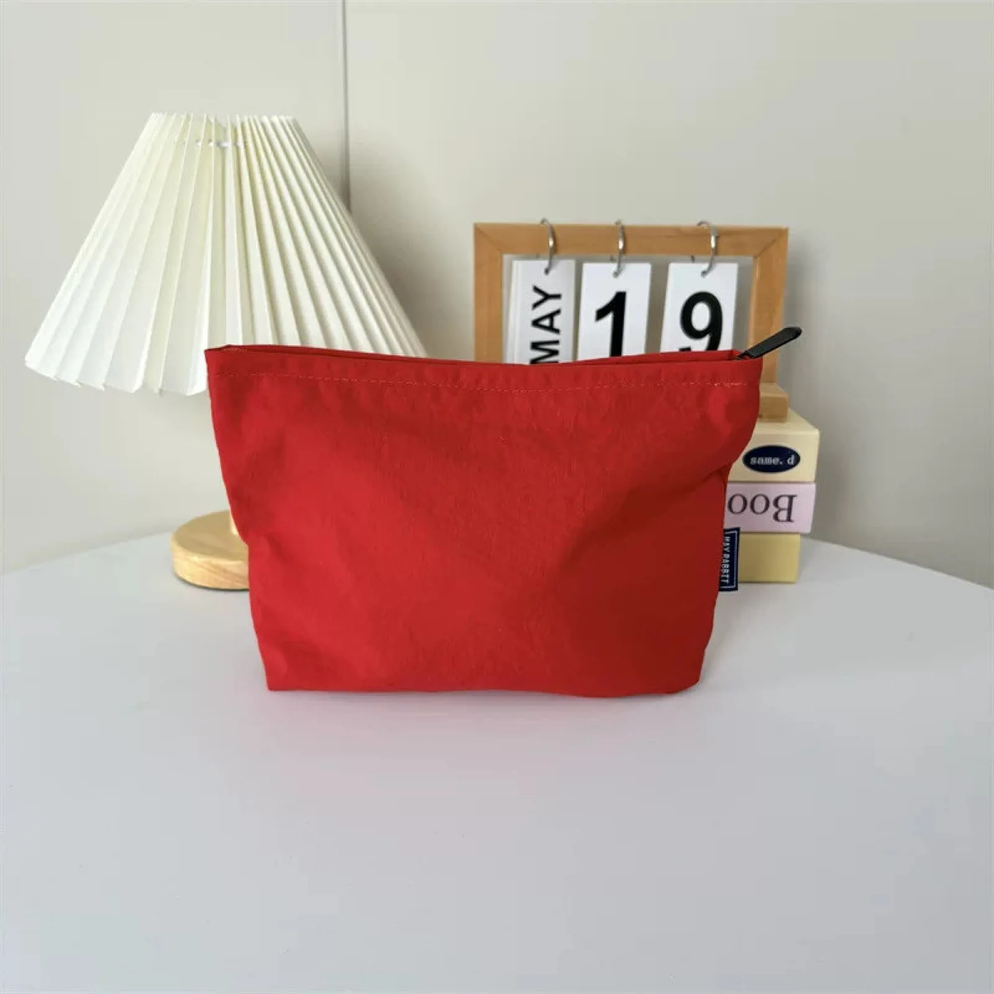 Nylon Waterproof Cosmetic Bag with Zipper Closure thumbnail 16