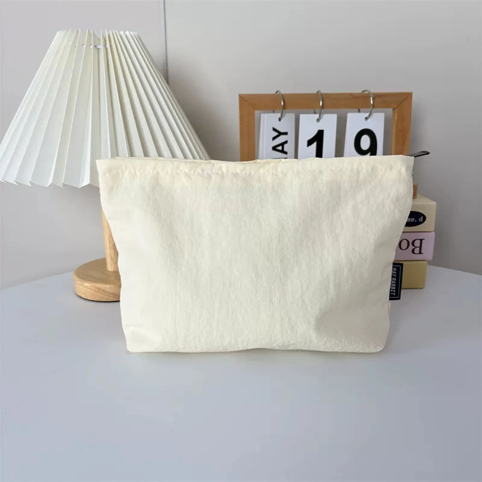 Nylon Waterproof Cosmetic Bag with Zipper Closure thumbnail 26