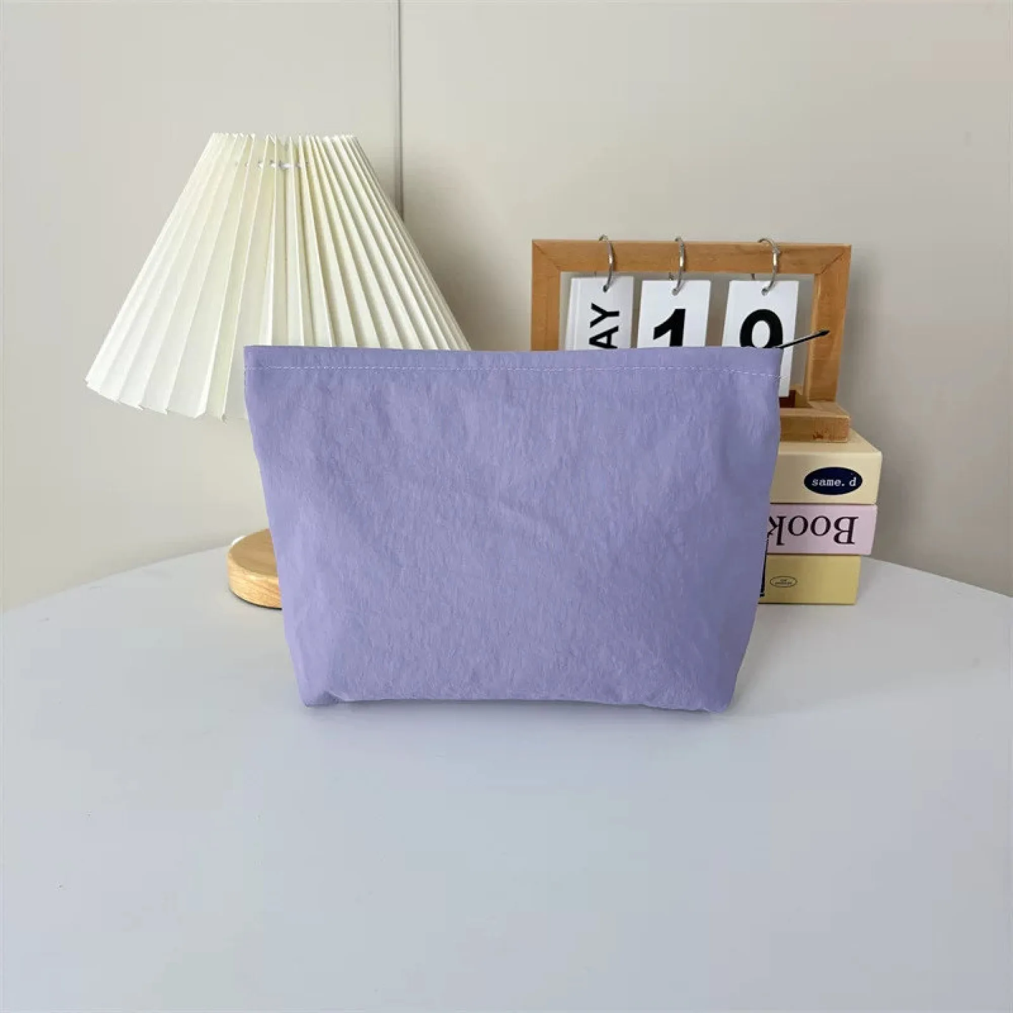 Nylon Waterproof Cosmetic Bag with Zipper Closure thumbnail 24