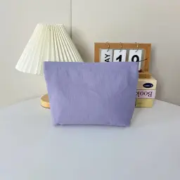 Nylon Waterproof Cosmetic Bag with Zipper Closure thumbnail 24