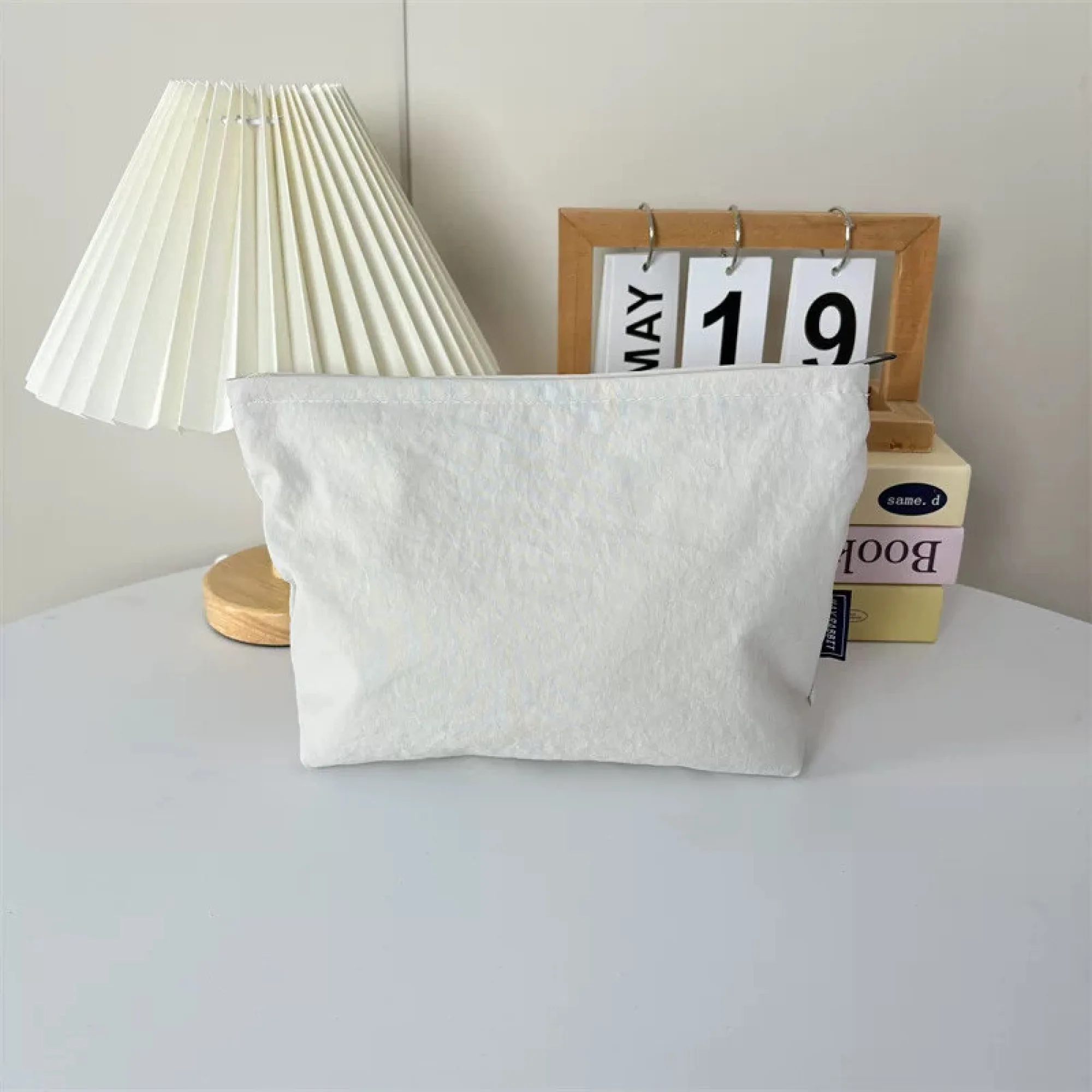 Nylon Waterproof Cosmetic Bag with Zipper Closure thumbnail 25