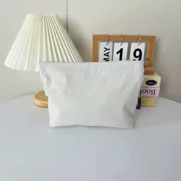 Nylon Waterproof Cosmetic Bag with Zipper Closure thumbnail 25