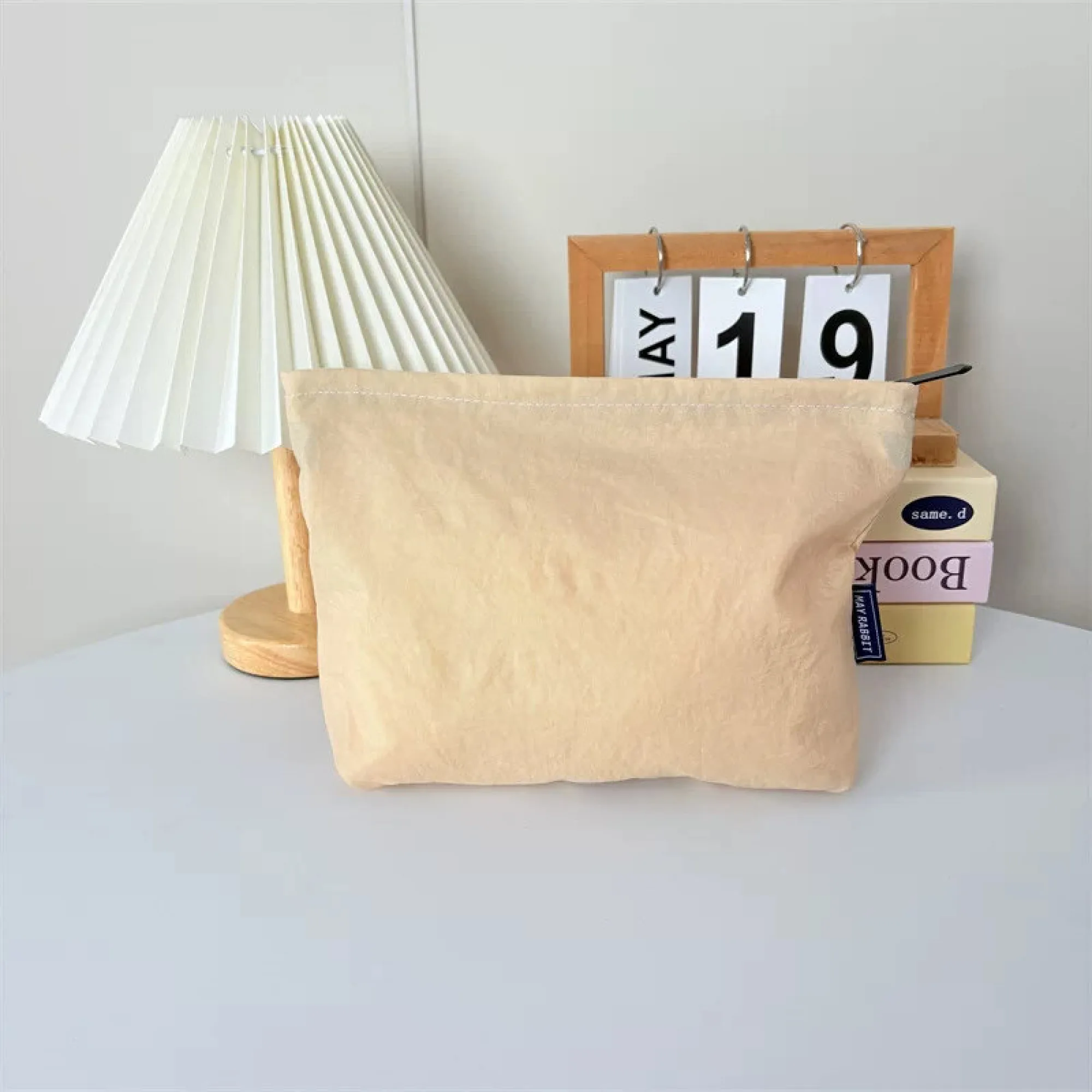 Nylon Waterproof Cosmetic Bag with Zipper Closure thumbnail 12