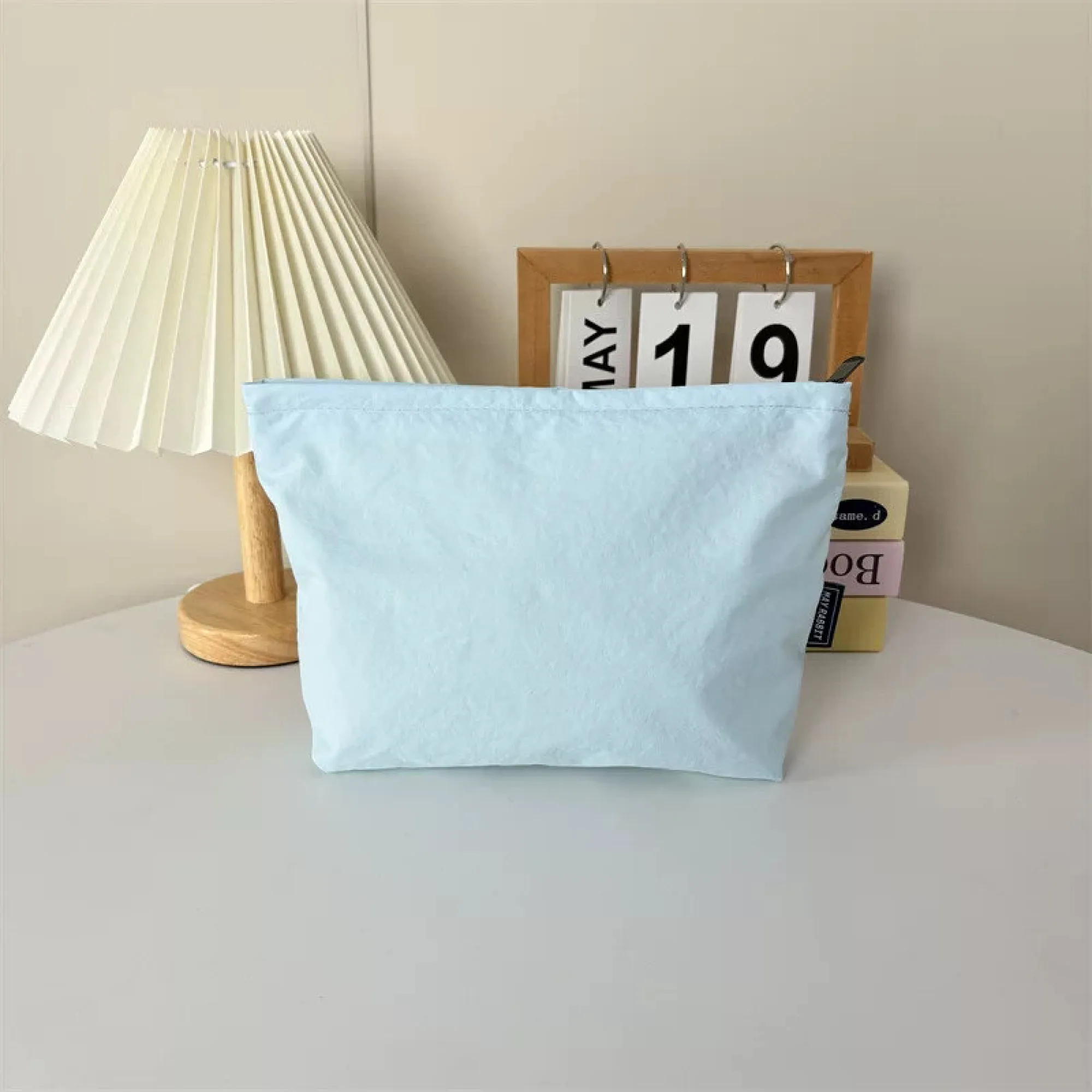Nylon Waterproof Cosmetic Bag with Zipper Closure thumbnail 21
